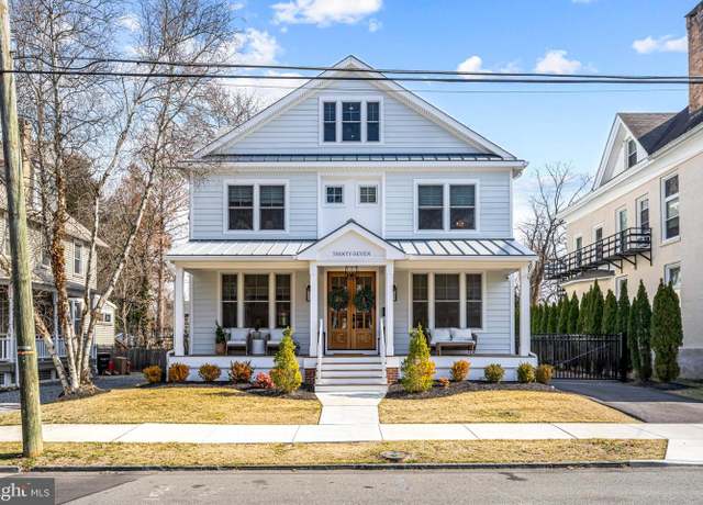 Property at 37 Estaugh Ave, Haddonfield, NJ 08033, 6 beds, 5.5 baths