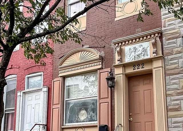 Property at 222 S Gilmor St, Baltimore, MD 21223, 2 beds, 2 baths