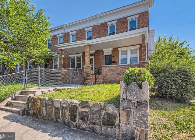 Property at 2801 Lake Ave, Baltimore, MD 21213, 4 beds, 3 baths