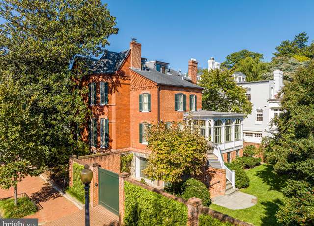 Property at 1601 28th St NW, Washington, DC 20007, 5 beds, 5.5 baths