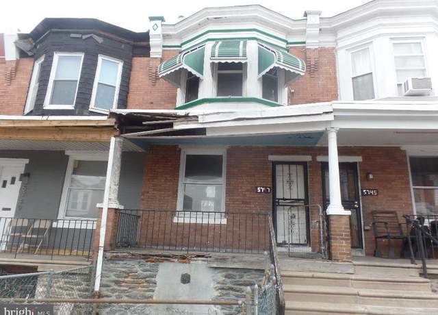 Property at 5747 N Beechwood St, Philadelphia, PA 19138, 3 beds, 1 bath