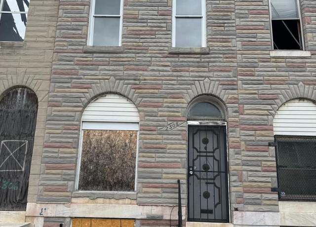 Property at 2308 E Hoffman St, Baltimore, MD 21213, 3 beds, 1 bath