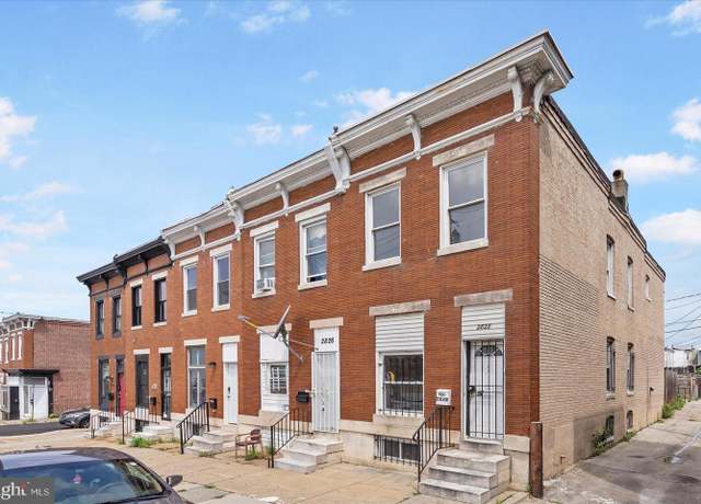 Property at 2828 E Monument St, Baltimore, MD 21205, 3 beds, 2 baths
