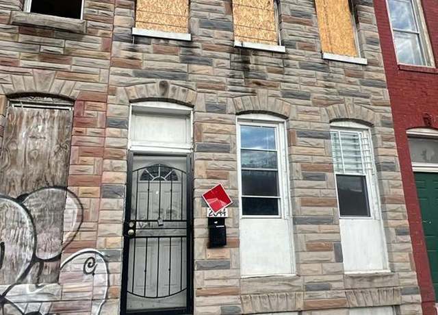 Property at 2044 Wilkens Ave, Baltimore, MD 21223, 3 beds, 1 bath