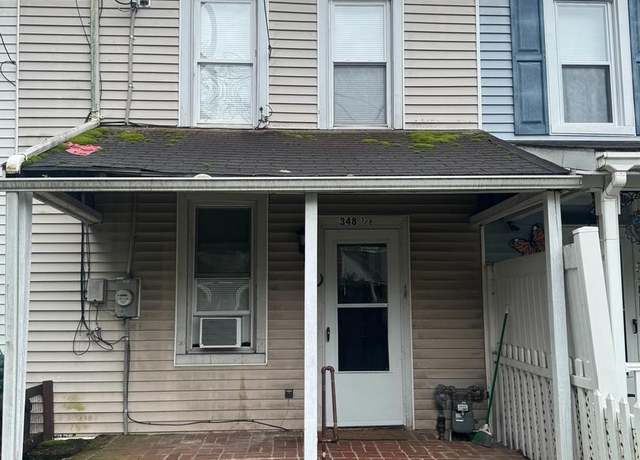 Property at 348-1/2 Lincoln Ave, Pottstown, PA 19464, 3 beds, 1 bath