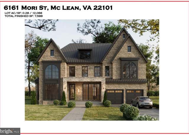 Property at 6161 Mori St, Mclean, VA 22101, 7 beds, 7.5 baths