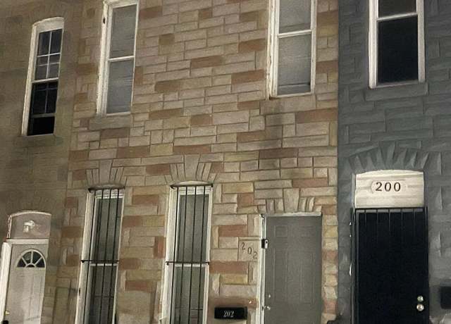 Property at 202 Harmison St, Baltimore, MD 21223, 2 beds, 1 bath