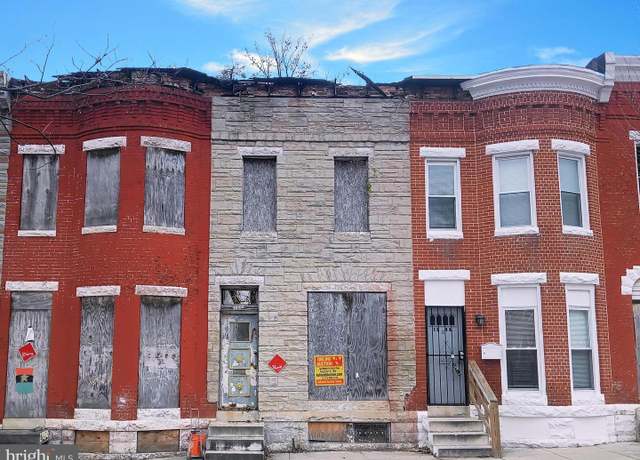 Property at 1648 N Fulton Ave, Baltimore, MD 21217
