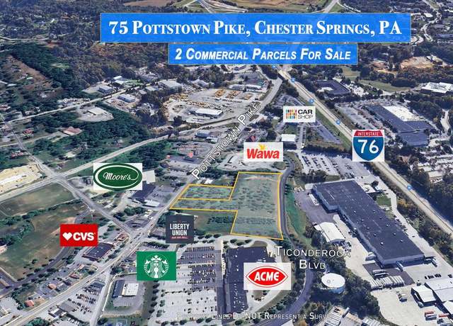 Property at 75 Pottstown Pike, Chester Springs, PA 19425