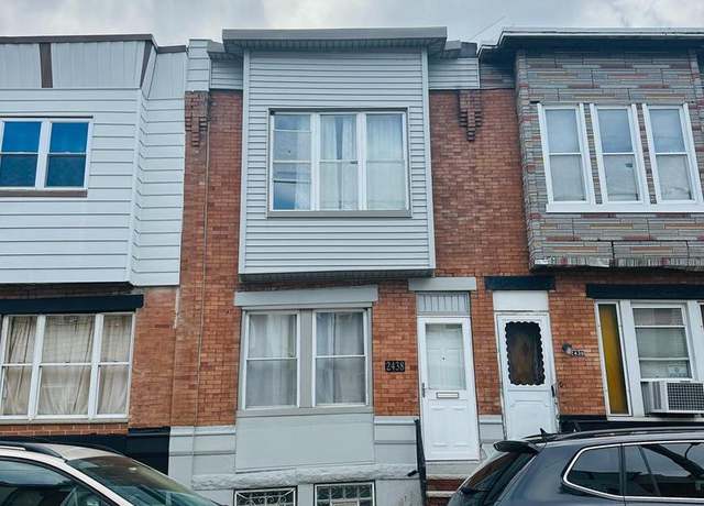 Property at 2438 S Philip St, Philadelphia, PA 19148, 3 beds, 1 bath