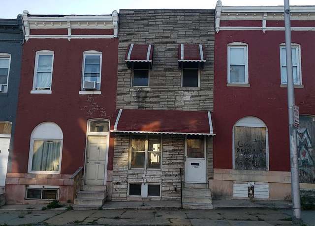 Property at 1720 Rutland Ave, Baltimore, MD 21213, 3 beds, 1 bath