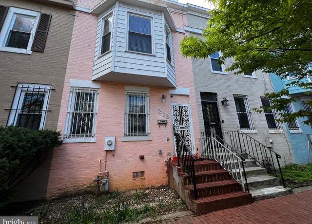 Property at 216 Bates St NW, Washington, DC 20001, 3 beds, 1 bath