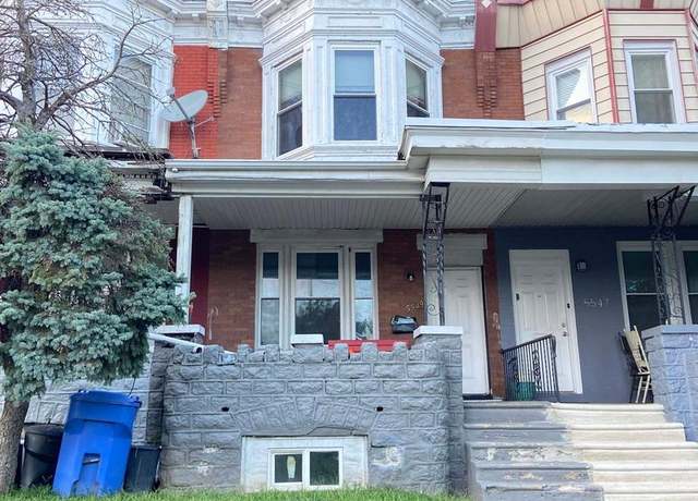 Property at 5549 Webster St, Philadelphia, PA 19143, 4 beds, 1.5 baths