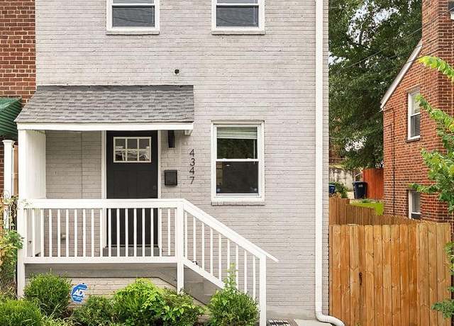 Property at 4347 F St SE, Washington, DC 20019, 2 beds, 2 baths