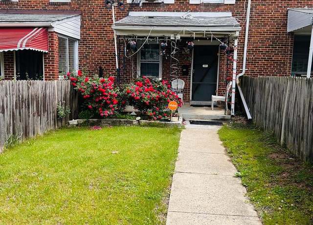 Property at 421 52nd St, Baltimore, MD 21224, 4 beds, 2 baths