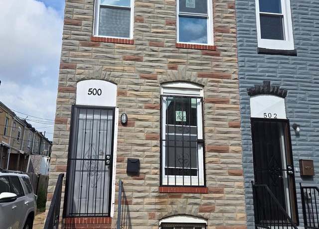Property at 500 N Port St, Baltimore, MD 21205, 2 beds, 2 baths