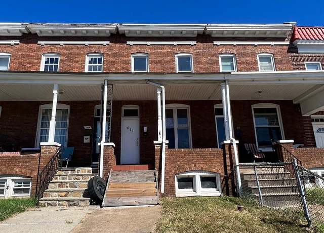 Property at 211 S Hilton St, Baltimore, MD 21229, 3 beds, 1 bath
