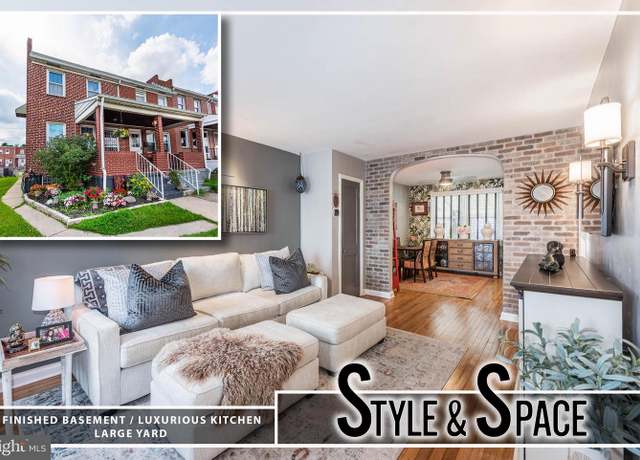 Property at 416 Imla St, Baltimore, MD 21224, 3 beds, 1.5 baths