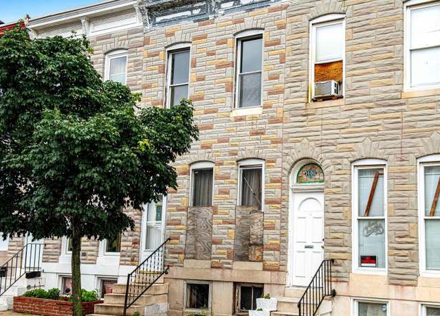 Property at 1406 E Lanvale St, Baltimore, MD 21213, 3 beds, 1 bath