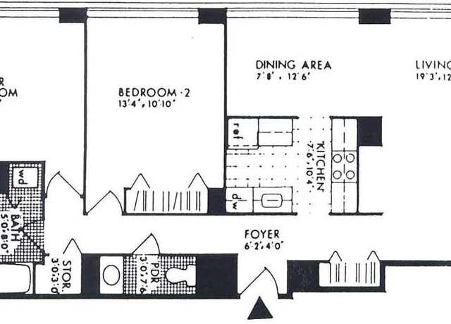 Property at 1420 Locust St Unit 6Q, Philadelphia, PA 19102, 2 beds, 1.5 baths