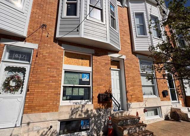 Property at 639 S Potomac St, Baltimore, MD 21224, 4 beds, 3.5 baths