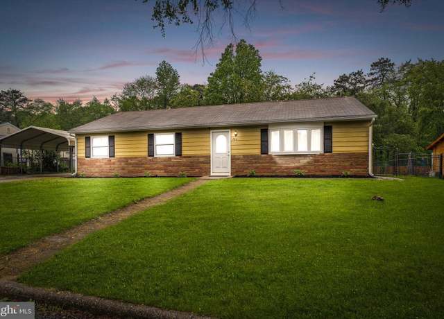 Property at 203 Coville Dr, Browns Mills, NJ 08015, 3 beds, 1 bath
