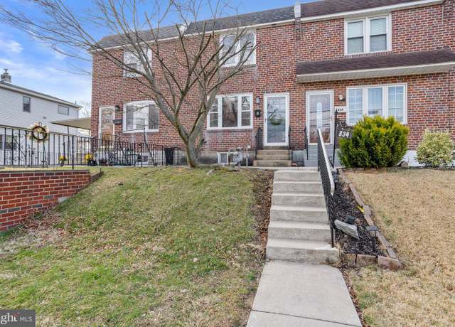 Property at 832 Lawnton Ter, Glenolden, PA 19036, 3 beds, 1.5 baths