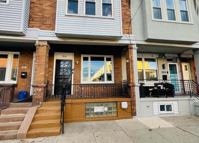Property at 1816 S 24th St, Philadelphia, PA 19145, 3 beds, 1.5 baths