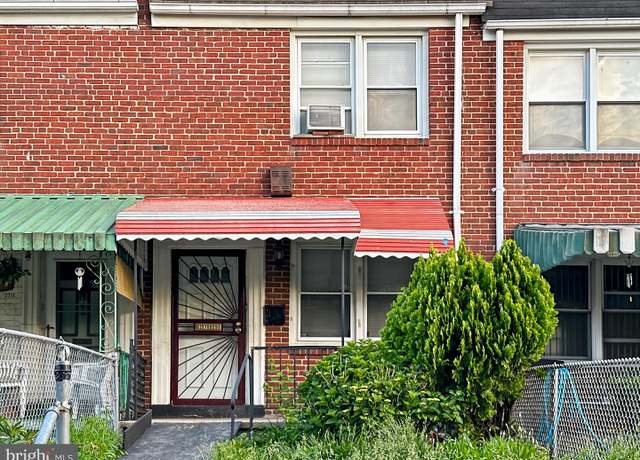 Property at 2709 E Hoffman St, Baltimore, MD 21213, 2 beds, 1 bath