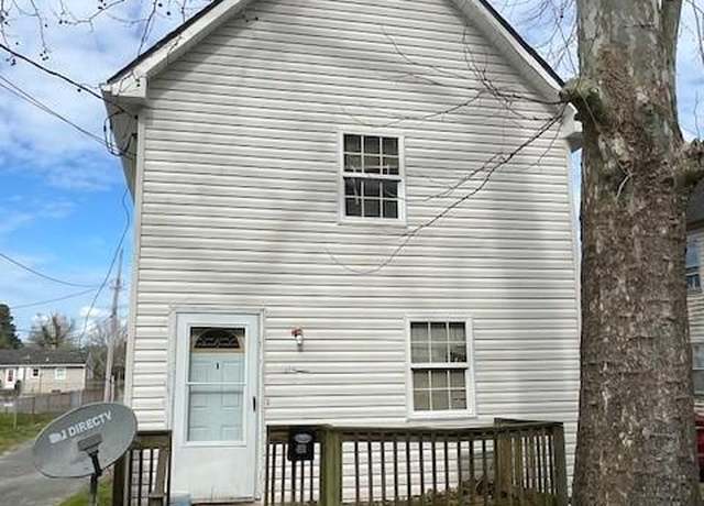 Property at 411 Oxford St, Pocomoke City, MD 21851, 2 beds, 1 bath