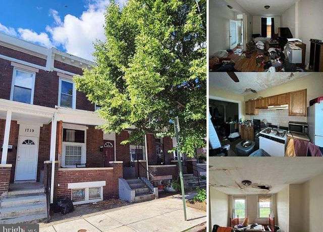 Property at 1717 Darley Ave, Baltimore, MD 21213, 2 beds, 1 bath