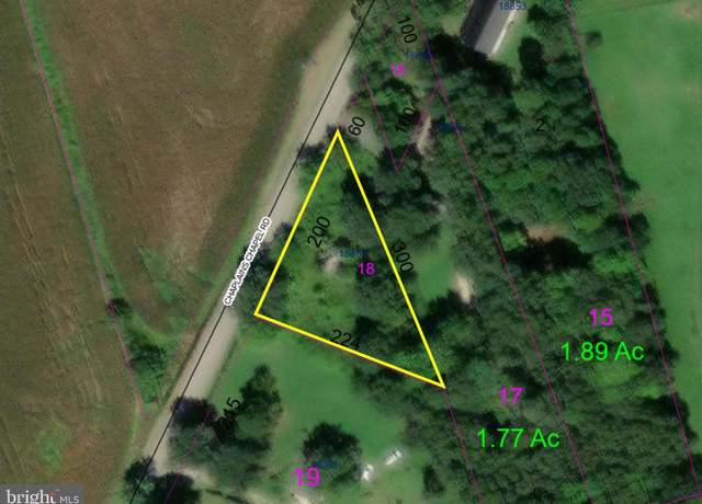 Property at 18889 Chaplains Chapel Rd, Bridgeville, DE 19933