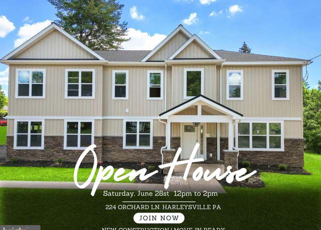 Property at 224 Orchard Ln, Harleysville, PA 19438, 5 beds, 4 baths
