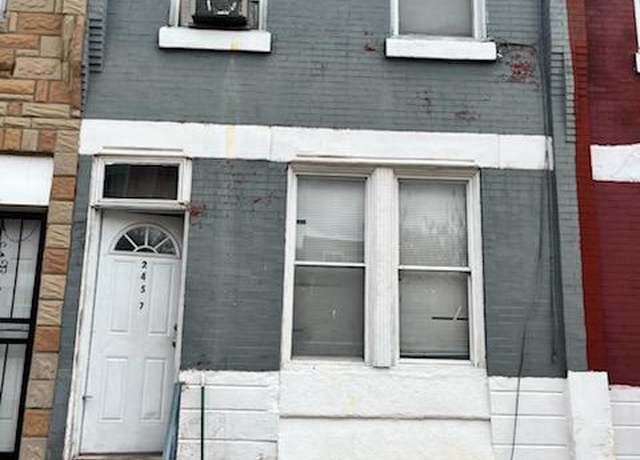 Property at 2457 N Gratz St, Philadelphia, PA 19132, 3 beds, 1 bath
