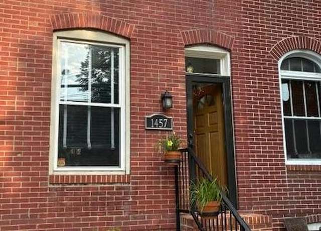 Property at 1457 Woodall St, Baltimore, MD 21230, 2 beds, 2.5 baths