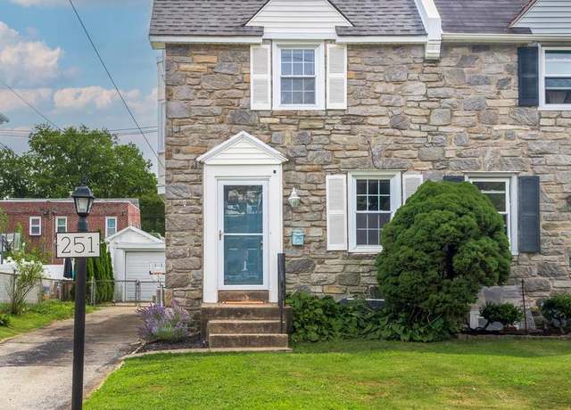 Property at 251 Powell Rd, Springfield, PA 19064, 3 beds, 1 bath