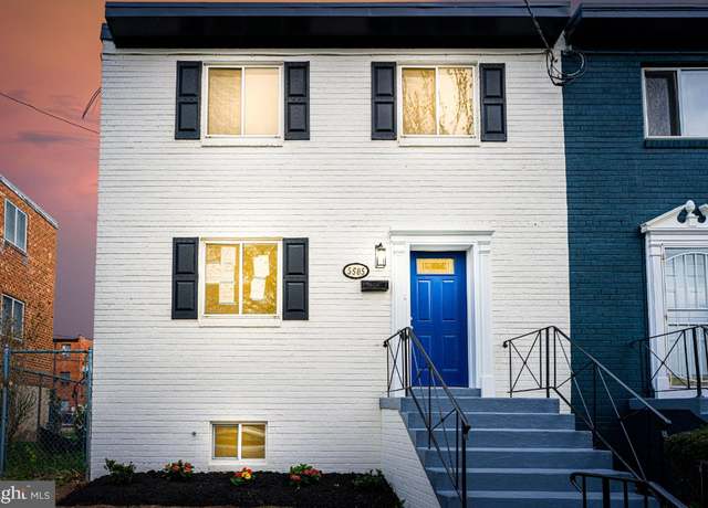 Property at 5505 Hayes St NE, Washington, DC 20019, 4 beds, 2 baths