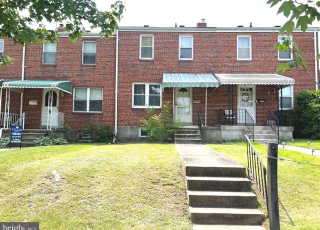 Property at 8544 Willow Oak Rd, Parkville, MD 21234, 3 beds, 1 bath
