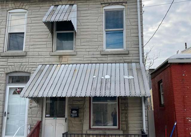 Property at 408 Orange St, Reading, PA 19602, 3 beds, 1.5 baths