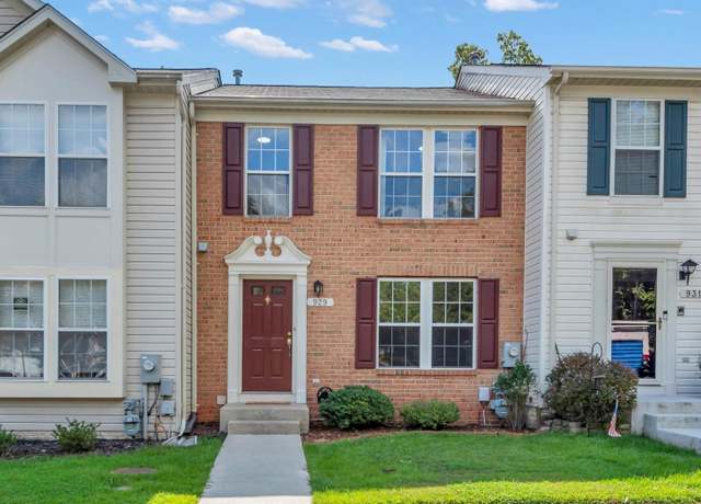 Property at 929 Nanticoke Run Way, Odenton, MD 21113, 3 beds, 3.5 baths