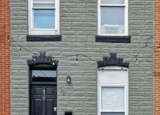 Property at 420 Chester St, Baltimore, MD 21231, 3 beds, 1 bath