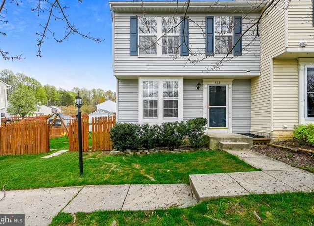 Property at 833 Cinnamon Ct, Odenton, MD 21113, 3 beds, 3 baths