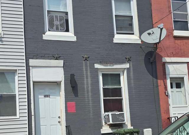 Property at 2339 W Sergeant St, Philadelphia, PA 19132, 2 beds, 1 bath