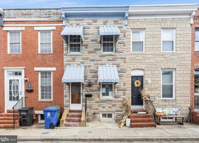 Property at 1345 Cooksie St, Baltimore, MD 21230, 2 beds, 1 bath