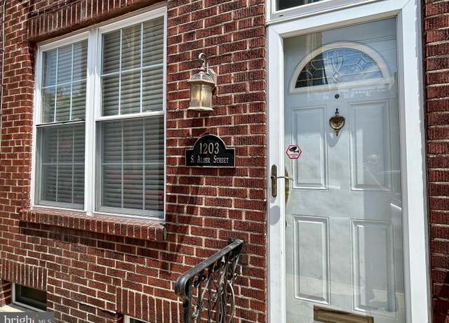 Property at 1203 S Alder St, Philadelphia, PA 19147, 3 beds, 1.5 baths