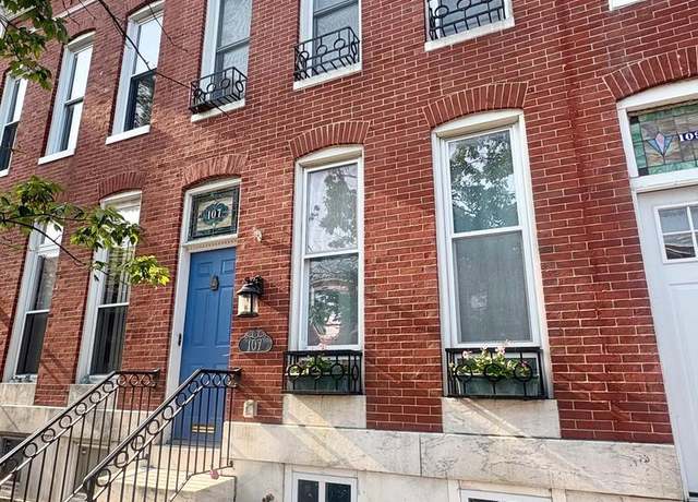 Property at 107 W Ostend St, Baltimore, MD 21230, 3 beds, 3.5 baths
