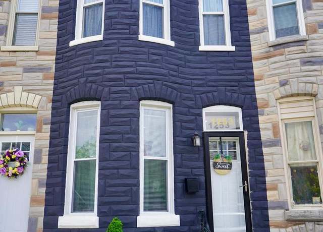 Property at 1253 Carroll St, Baltimore, MD 21230, 3 beds, 1.5 baths