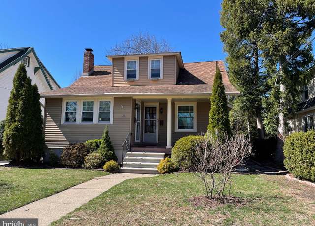 Property at 21 Stratford Ave, Haddon Township, NJ 08108, 4 beds, 2 baths