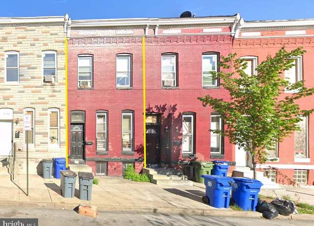 Property at 1731 N Fulton Ave, Baltimore, MD 21217, 3 beds, 1 bath