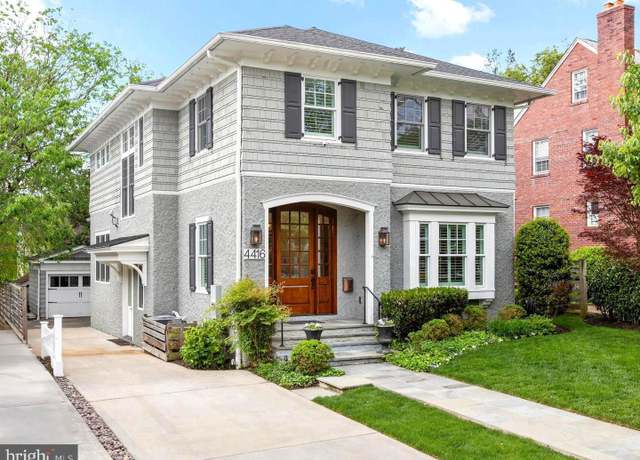 Property at 4416 Stanford St, Chevy Chase, MD 20815, 5 beds, 4.5 baths